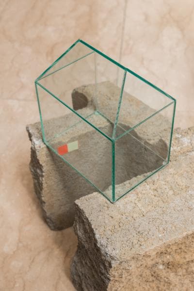표영은, 신한갤러리 역삼 ≪그런, 점-선-면, 에서≫ 전시 전경, 2019