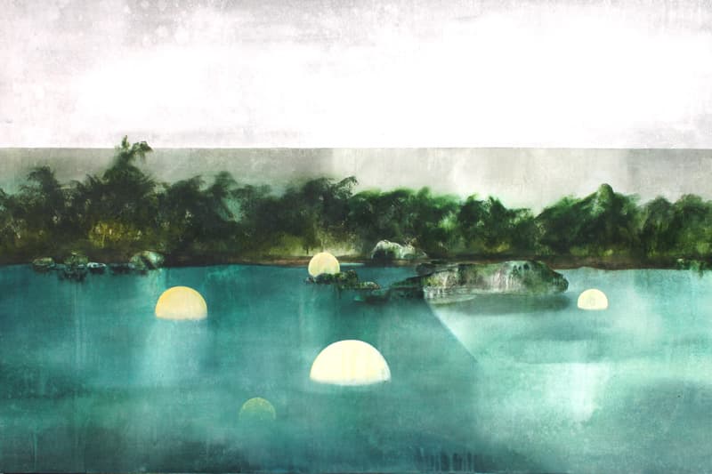 박수연_이 마음에 빛이 들어_97.0 x 145.5cm_장지에 혼합채색_2015