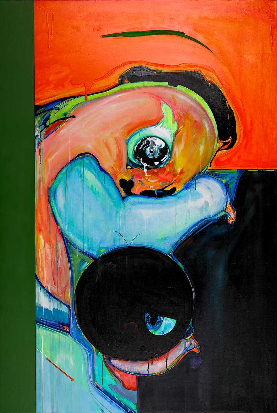 유창창_야.왜(Hey.Why)-02_mixed media on canvas_145.5X97.0cm_2019-2021