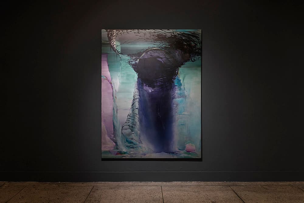 프록시마의 물 H2O from Proxima, 2021, oil on canvas, 180×140cm