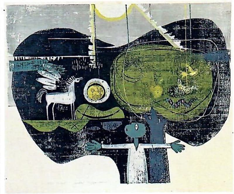 Rafikun Nabi < Poet > 1980 print, 96.5*110cm Courtesy of Contemporary Art Center of Montenegro