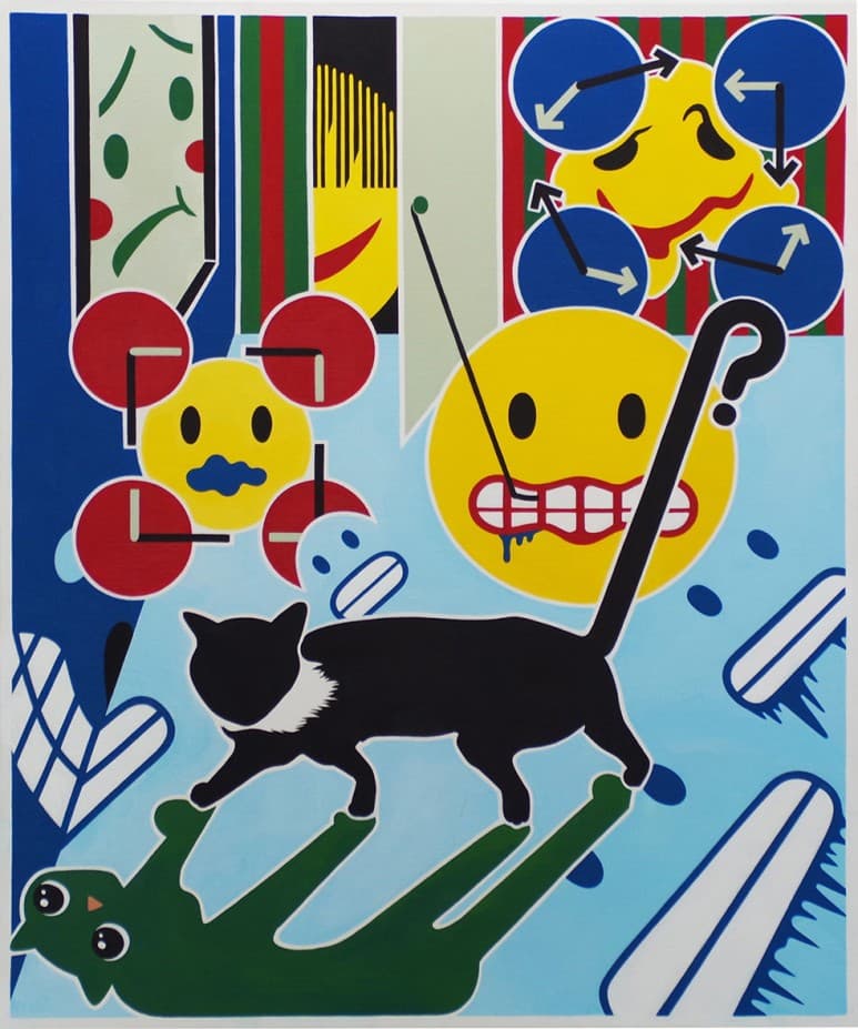 문채영_Year-end_2019_arylic on canvas_72 x 60cm