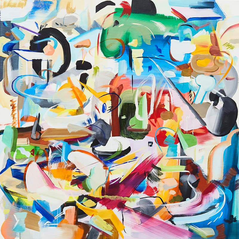 심혜린(Shim Hyelin)_Breeze 01_2019_Oil on Canvas_60.5X60.5cm