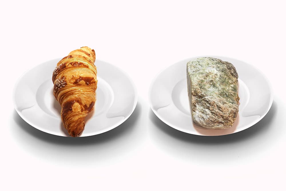 안데스, 빵의 지질학적 분석 연구 1- 성심당, Meta analysis of bread in geological research 1 - sungsimdang복합재료, 가변크기, 2021