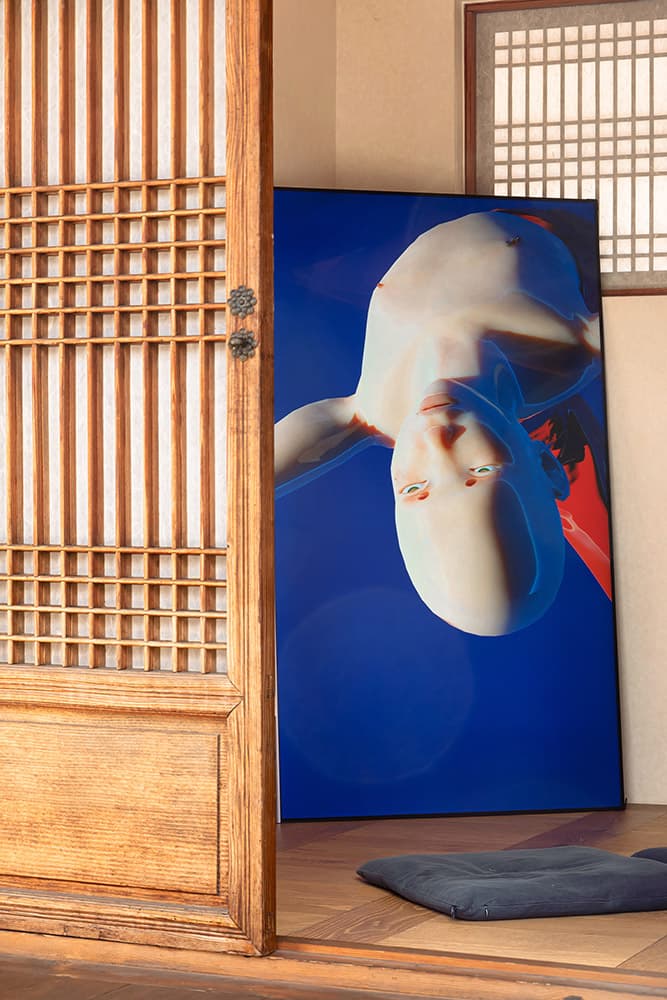 추수, 사이보그 선언문, 2021, 단채널 비디오, 사운드(음향 편집 Artur Sommerfeld), 10분 41초. 텍스트 도나 J. 해러웨이, 「사이보그 선언」, 『해러웨이 선언문』, 황희선 옮김(서울 책세상, 2019)