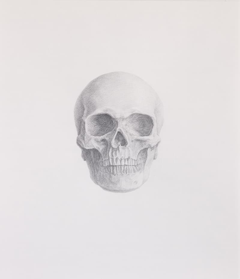 Untitled Portrait,52.5x45.7cm,pencil on paper,2021