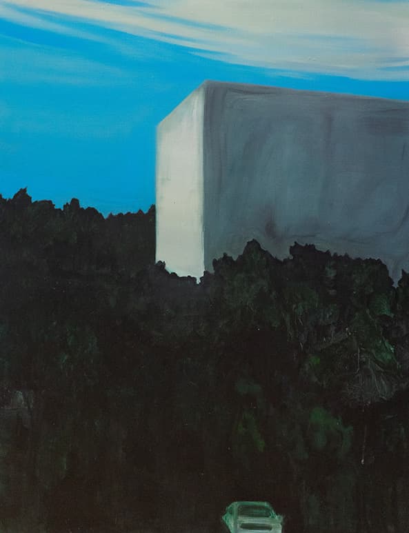 노정원, wood box, oil on canvas, 116.7×91cm, 2020