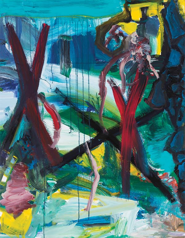 김수정, unknown X 100 x 80.3cm acrylic on canvas 2018
