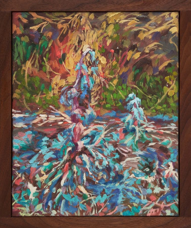 김현정, A Varigated Spot 1, 2019, Oil on Canvas, 22x27cm