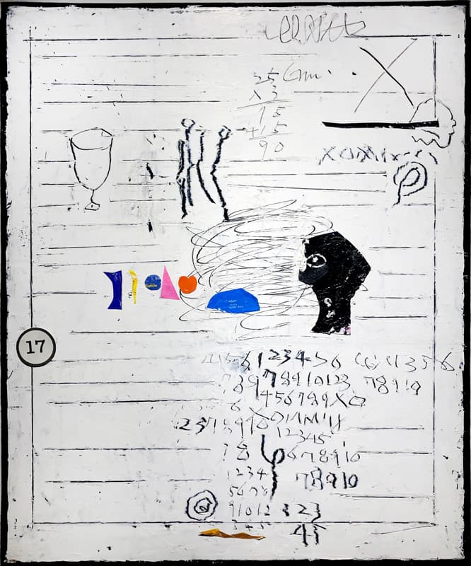 오세열, untitled, 65.1 x 53cm, mixed media, 2019