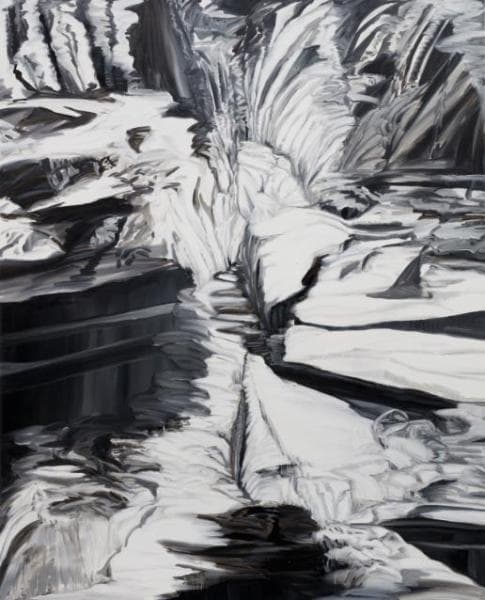 김지선, Hidden Garden I, 캔버스에 유채, 130.3cm x 162.2cm, 2017
