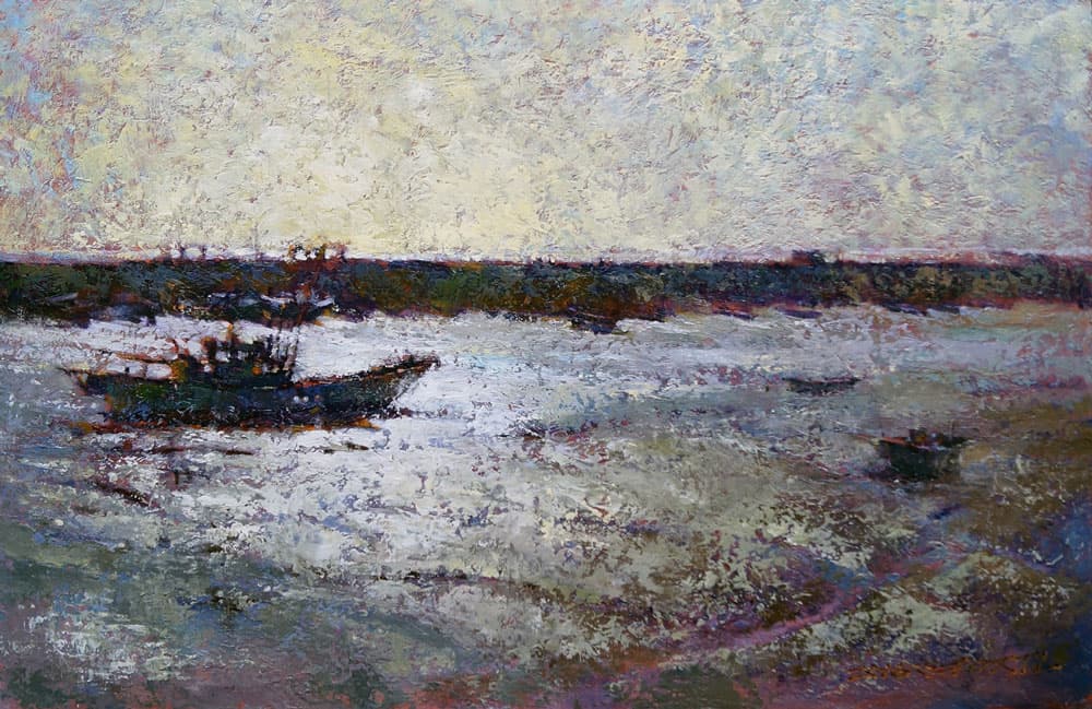 준비, 90.5cmx60.5cm, Oil on panel, 2016