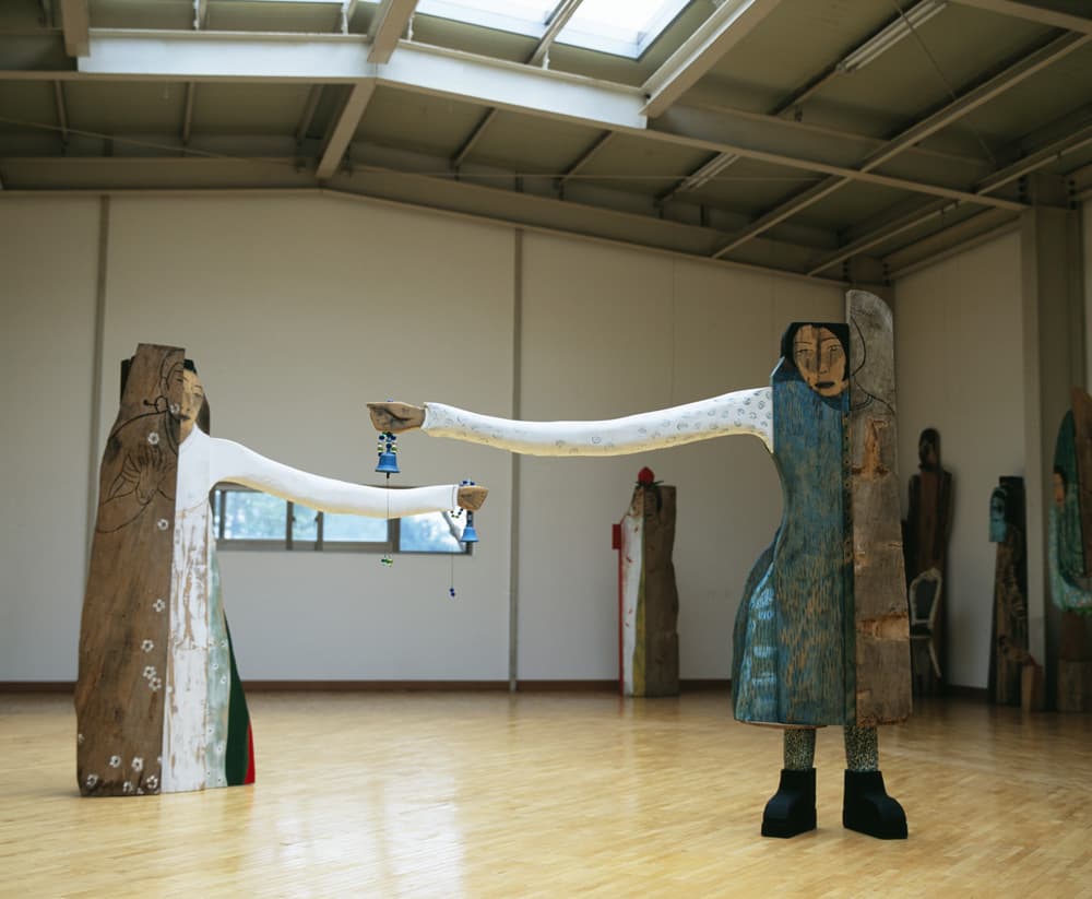 <종소리>, mixed media, 2002