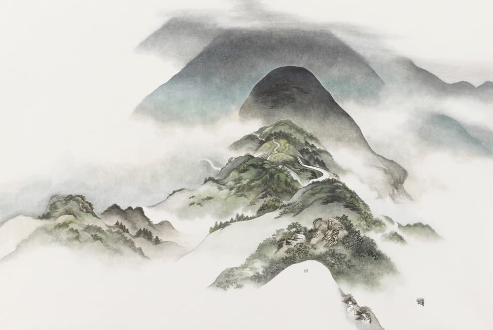 진희란_하고리만복_순지에 수묵담채_80×120cm_2020