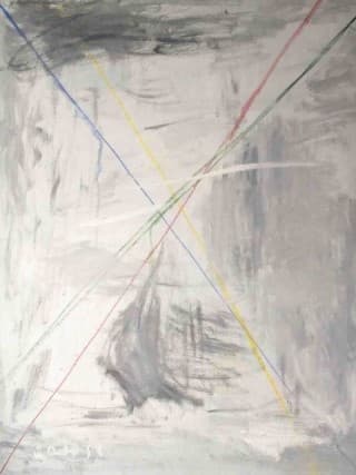 샌정, untitled, 2018,oil on canvas,80x60 cm