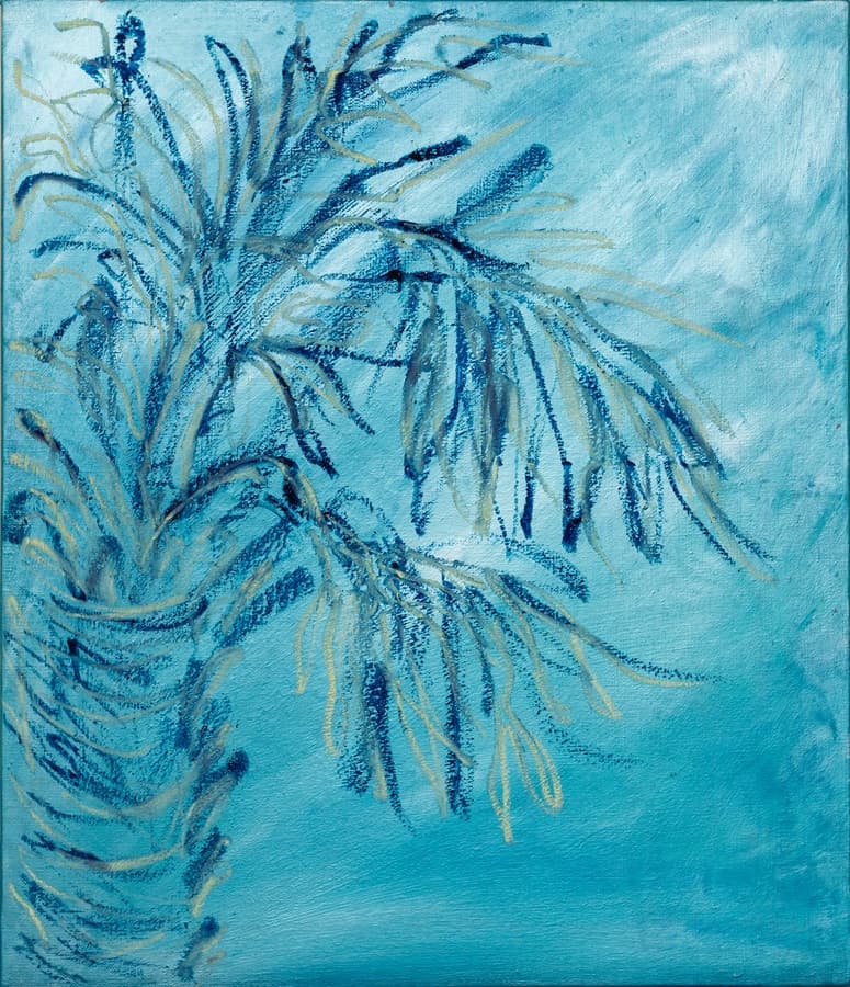 승연례, The Blue Dream, Mixed media , 45.0 x 53.0cm, 2020