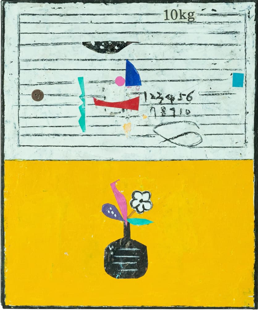 오세열-Untitled, Mixed media,45.5x38cm