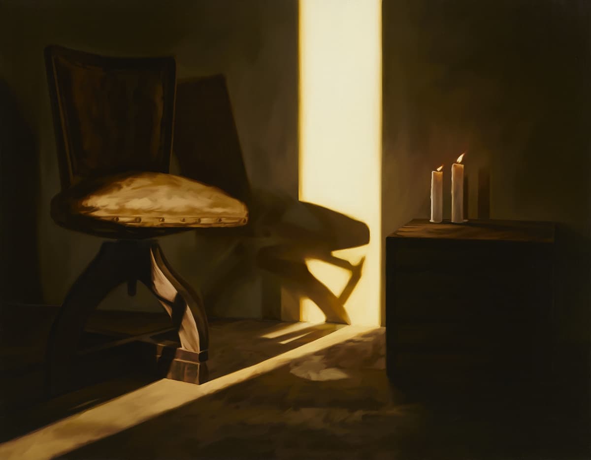 정보영, 세우다, 2018, 캔버스에 유채, 116.8x91cm