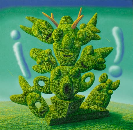 SOCIETREE_31x31cm_oil on paper 380 gr._2015