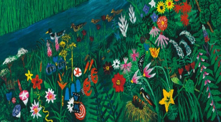김종학, 풍경, 37X92cm,Lithograohy (ed.150), 2010