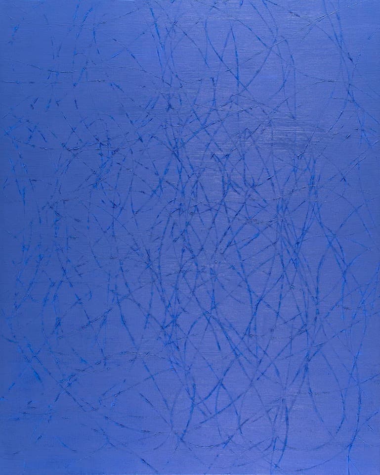 강운, 흔적(Traces), 162x130.3cm, 캔버스에 유채 2019