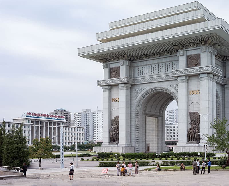 ⓒRoman Bezjak, Pyongyang, Arch of Triumph, 2012