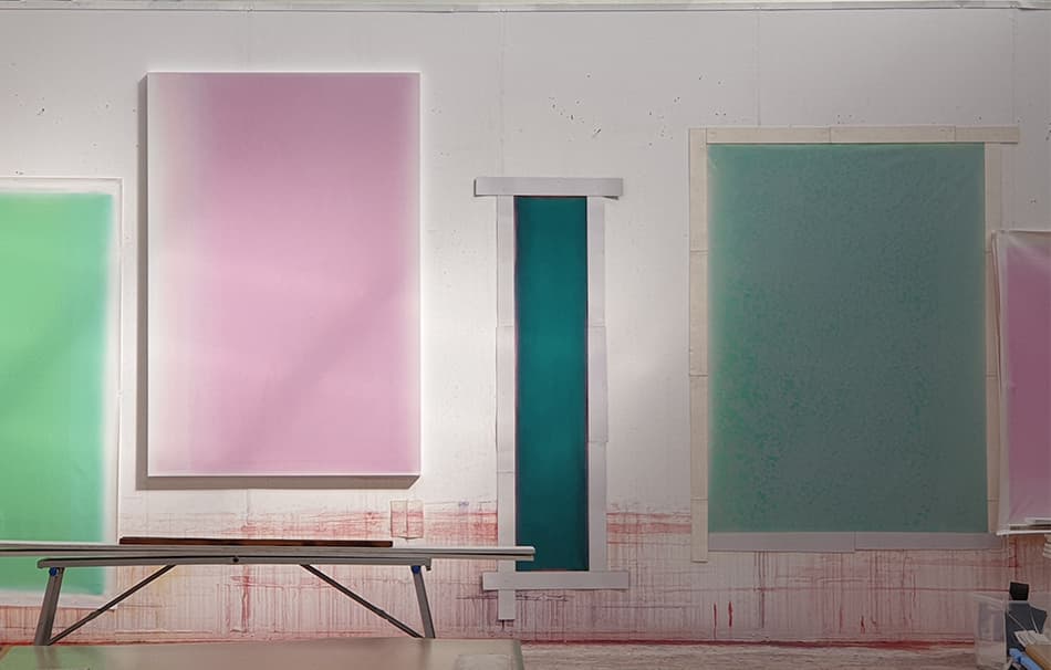 김택상 개인전 : 색과 빛 사이에서 Between color and light 1