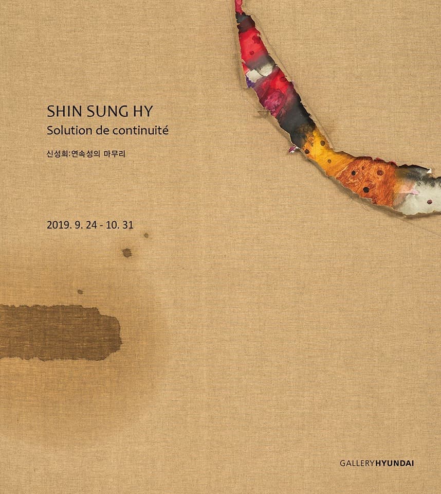 신성희 : 연속성의 마무리 Shin Sung Hy : Solution de Continuité 1