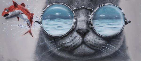 오해리_ 다른 곳을 보다_oil on canvas_32.2×72.0cm_ 2015