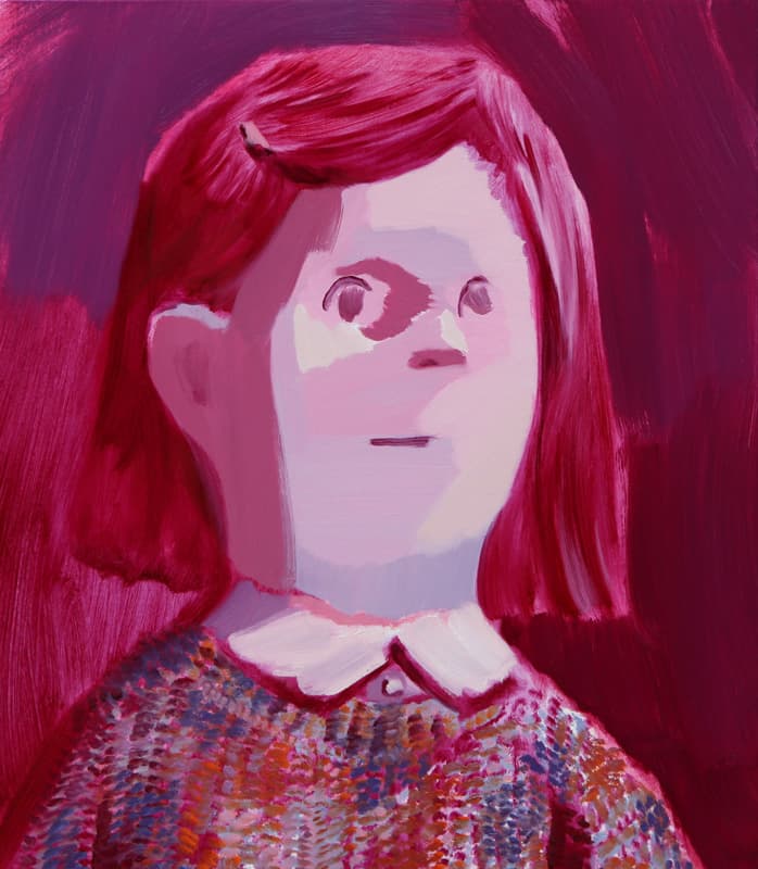 송승은, Girl, oil on canvas, 53×45.5cm, 2020