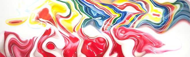 이흠, Real Abstraction-07, oil on canvas, 130x40cm