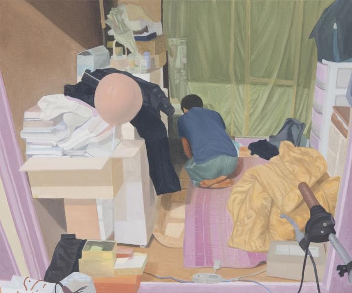 전병구, 1996, oil on canvas, 31.8x40.9cm, 2013