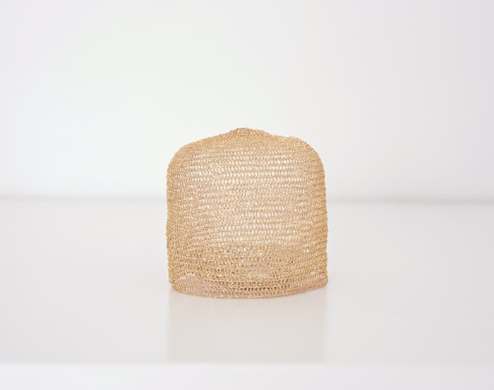 net_no.6_gold thread, broken & polished glass_various dimension_2018
