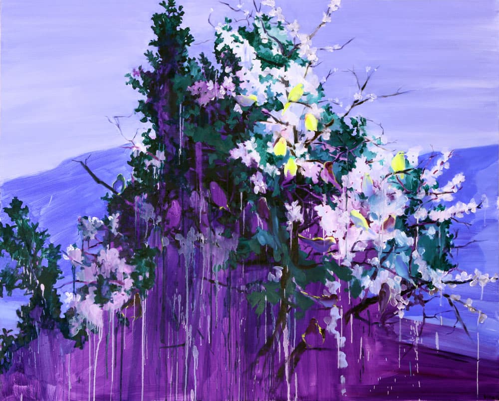 최경선 지저귀는 나무 Oil on Canvas 162.2×130.3cm 2016