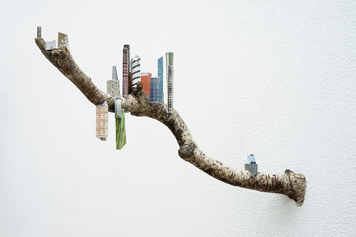 Jörg Obergfell, Dingden Hamminkeln, 2014, Pigment prints, oak frames, 29 x 38 cm (each)