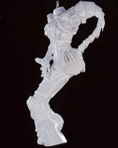이불, 사이보그W5, 1999, 플라스틱에 페인팅, 150x55x90cm