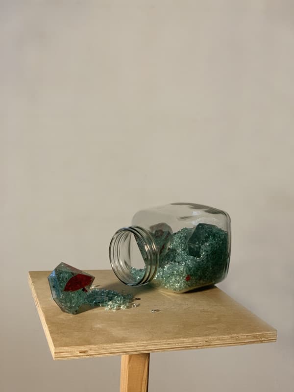파편, 가변설치, 혼합재료, 2019
