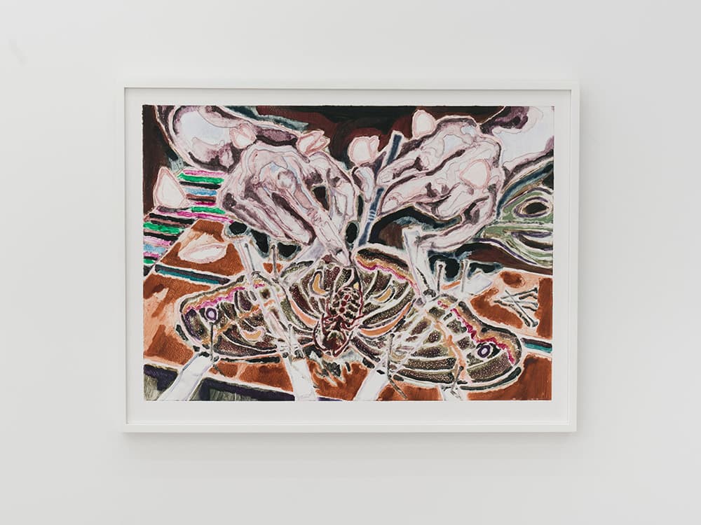 박신영 Shinyoung Park < 두 불빛 사이 시리즈 / A series of Between Two Lights > 46.6 x 64.6cm Screenprint monotype on paper 2018, 디스위켄드룸 제공