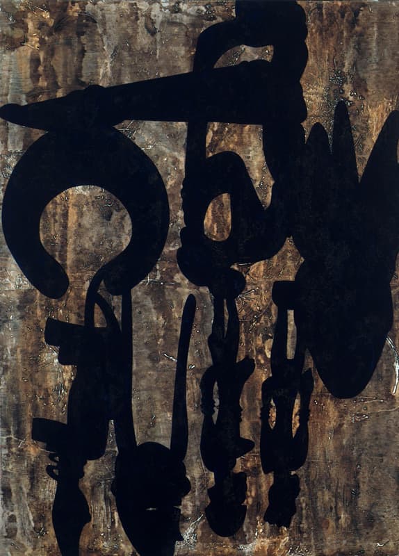 Bo Joseph, Extinction of Local Truths, 2008, Ink, acrylic, gesso, watercolor, and charcoal on panel, 91.4x66cm