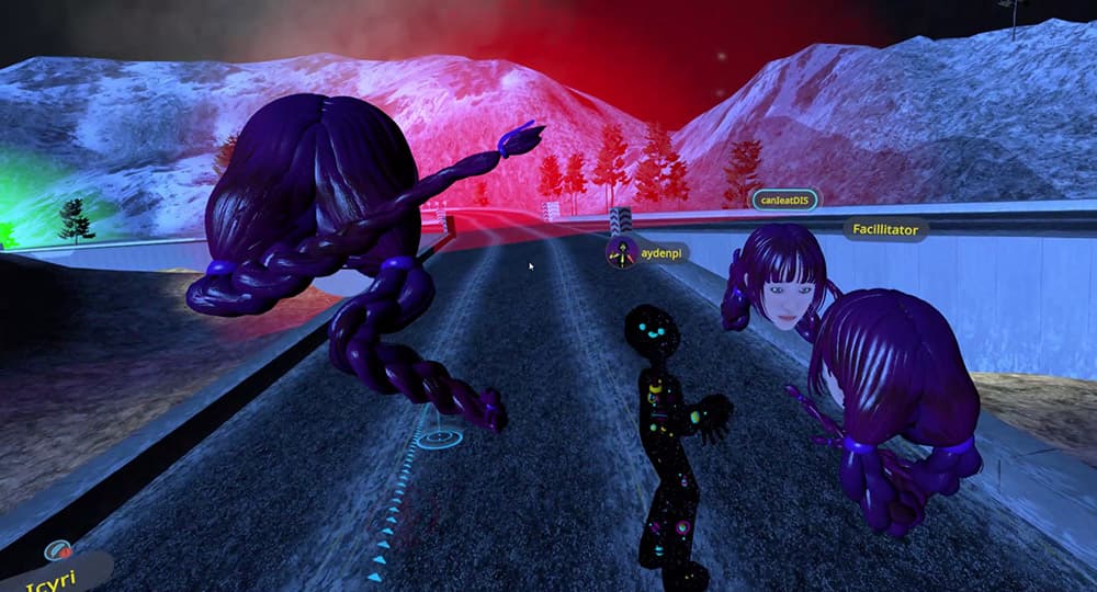 두족류 친구들 모여라, VRChat 오픈 월드 게임, 아바타, 3d, 2021