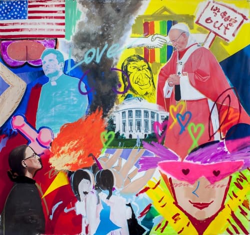 무지개사태_acrylic on canvas_274x290cm_2015
