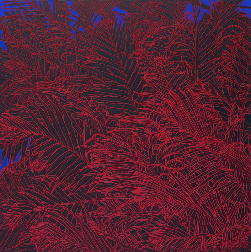 하 상 림  |  UNTITLED-RB1501  |  130x130cm  |  Acrylic on Canvas  |  2015
