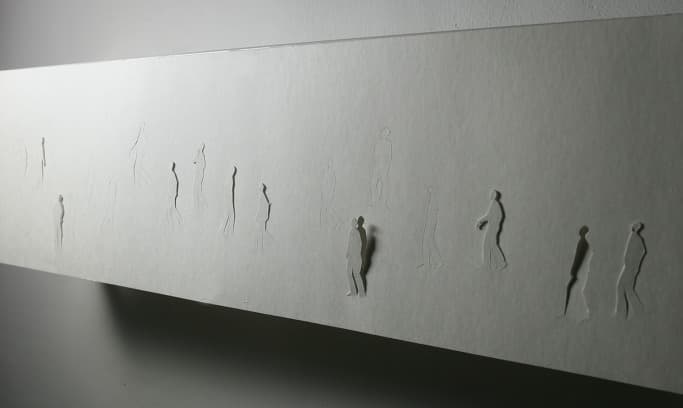 오수_바라보다-홍제동 서대문구청 사거리_21×70cm_2015