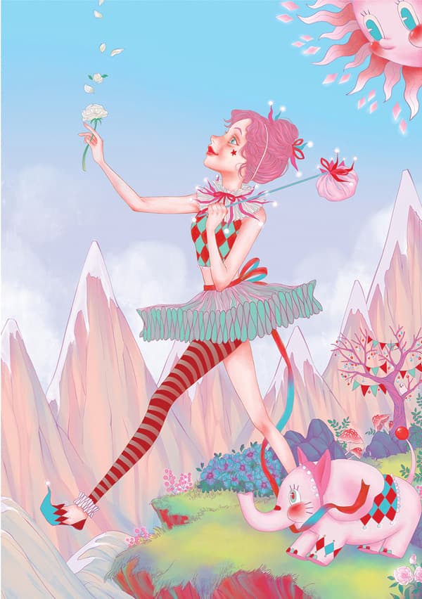 박예지_The fool, Digital print_42x29.7_ 2017