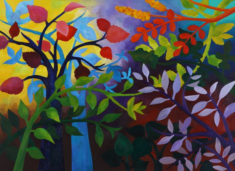 Eden No.1, 72.7 x 53 cm, Acrylic on canvas, 2014