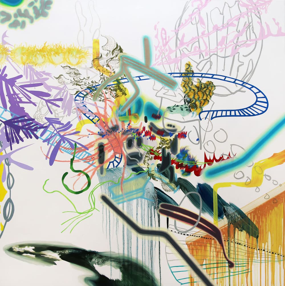 구민정, Untitled, oil on canvas, 110x110cm, 2015