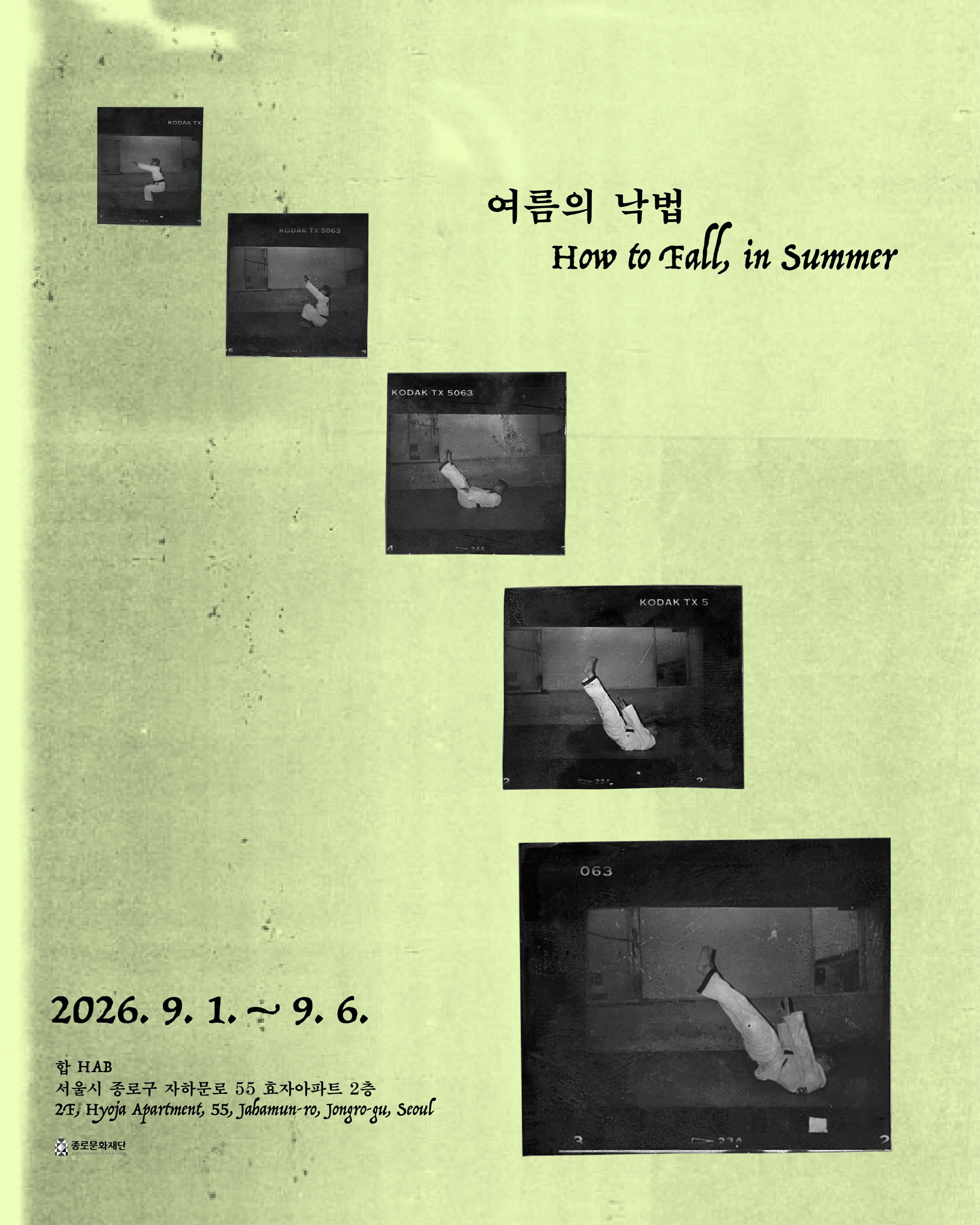 여름의 낙법 How to Fall, in Summer 1