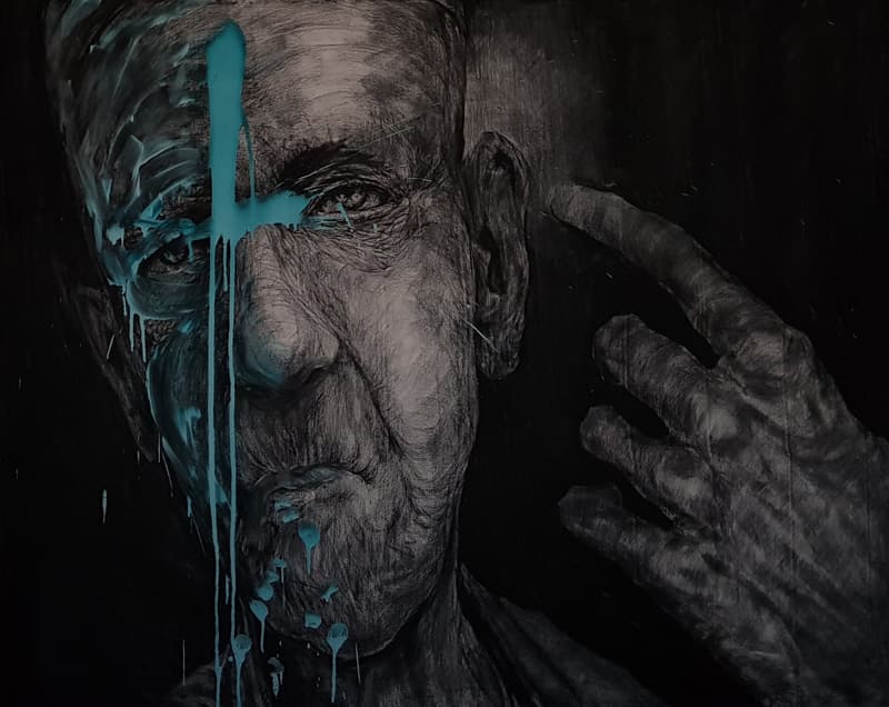 허기성, untitled, 130.3 x 162.2 cm, mixed midea, 2019