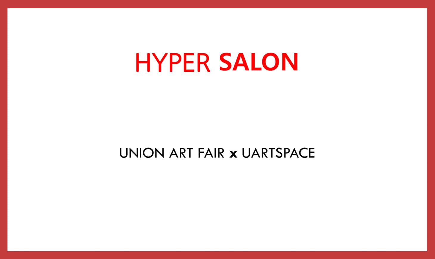 HYPER SALON 1