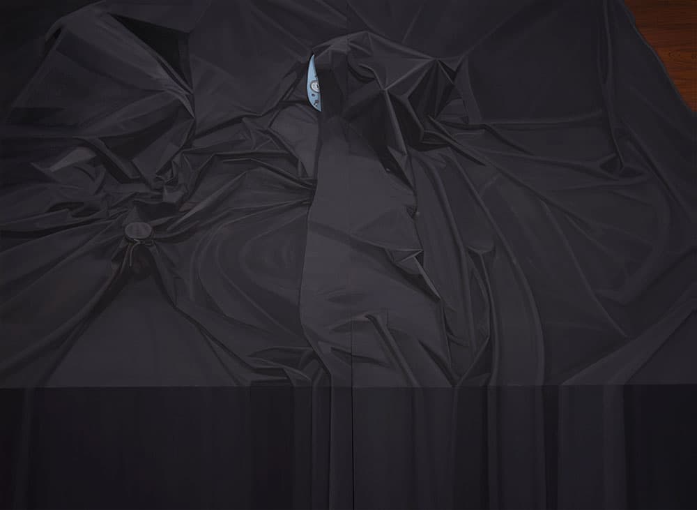 송지혜_잠시 덮어두자_2018_캔버스에 유채_ 193.9cm×390.9cm ⓒJihye Song